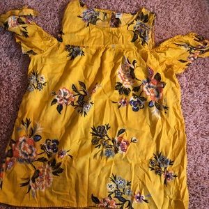 Women’s yellow blouse